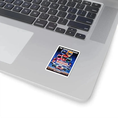 Turbo A Power Rangers Movie 1997 Movie Poster - STICKER Vinyl Kiss-Cut Decal - The Sticker Space