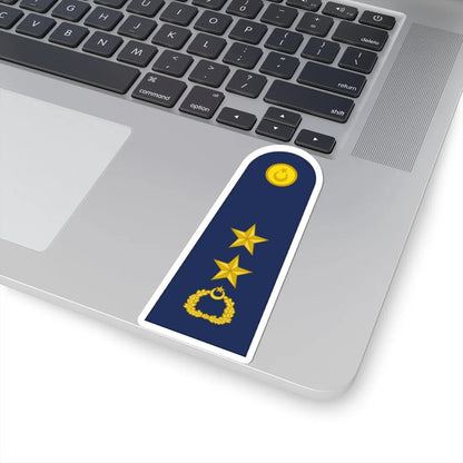 Turkey air force OF 4 (Turkey) (Military Rank) STICKER Vinyl Kiss-Cut Decal - The Sticker Space