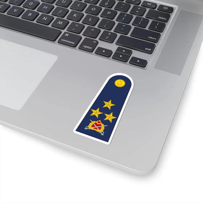 Turkey air force OF 8 (Turkey) (Military Rank) STICKER Vinyl Kiss-Cut Decal - The Sticker Space
