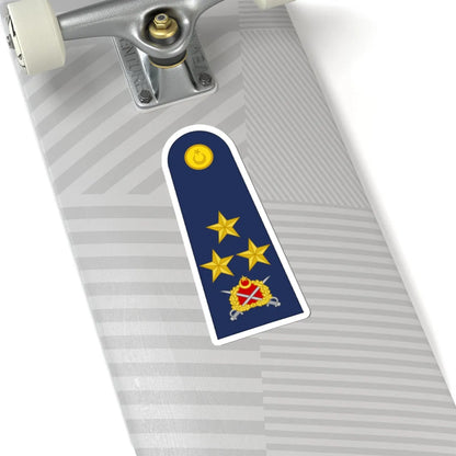 Turkey air force OF 8 (Turkey) (Military Rank) STICKER Vinyl Kiss-Cut Decal - The Sticker Space