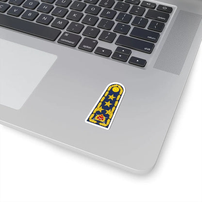 Turkey air force OF 9b (Turkey) (Military Rank) STICKER Vinyl Kiss-Cut Decal - The Sticker Space