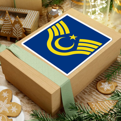 Turkey air force OR 7a (Turkey) (Military Rank) STICKER Vinyl Kiss-Cut Decal - The Sticker Space