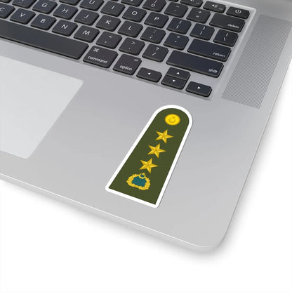 Turkey army OF 5 (Turkey) (Military Rank) STICKER Vinyl Kiss-Cut Decal - The Sticker Space