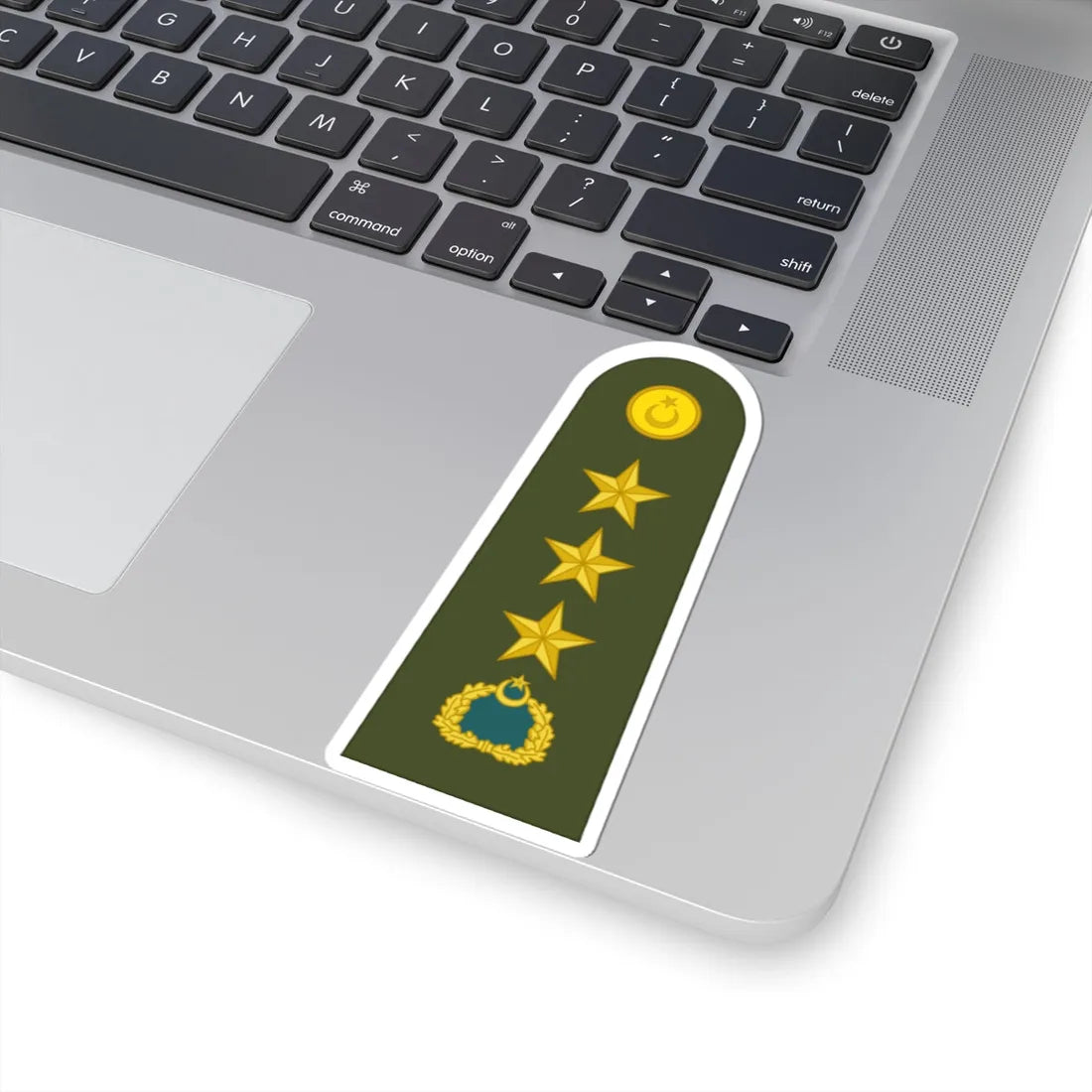 Turkey army OF 5 (Turkey) (Military Rank) STICKER Vinyl Kiss-Cut Decal - The Sticker Space
