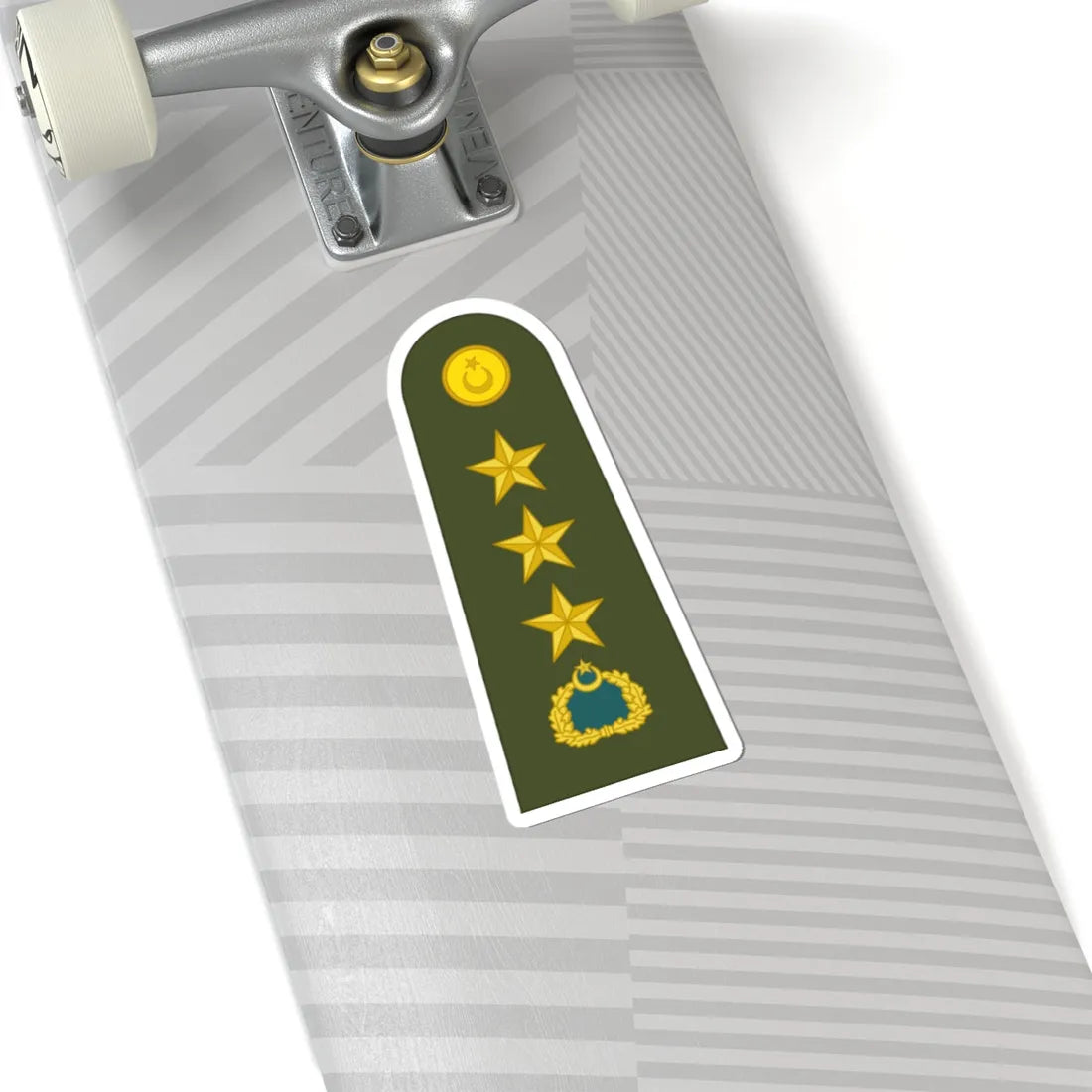 Turkey army OF 5 (Turkey) (Military Rank) STICKER Vinyl Kiss-Cut Decal - The Sticker Space