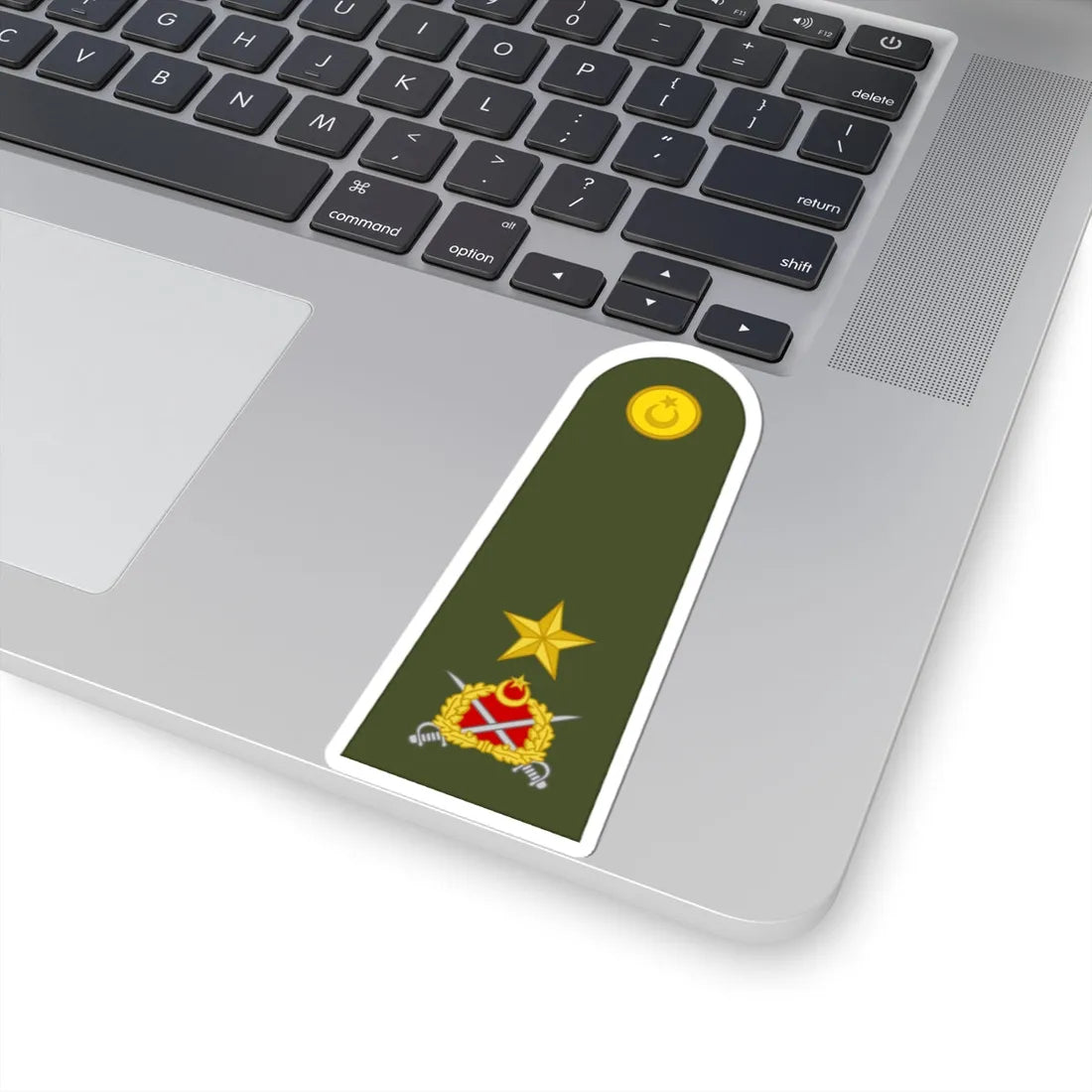 Turkey army OF 6 (Turkey) (Military Rank) STICKER Vinyl Kiss-Cut Decal - The Sticker Space