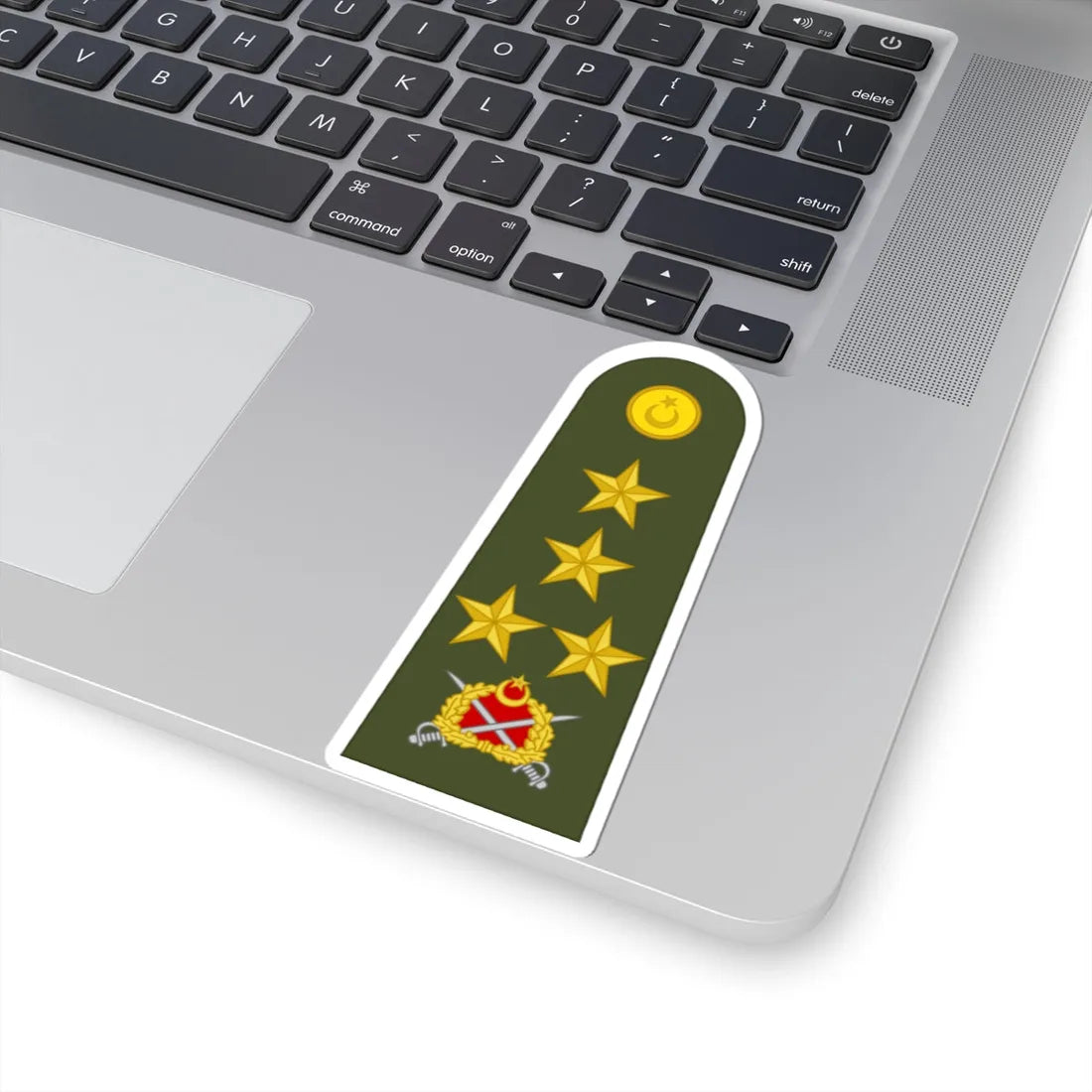 Turkey army OF 9a (Turkey) (Military Rank) STICKER Vinyl Kiss-Cut Decal - The Sticker Space