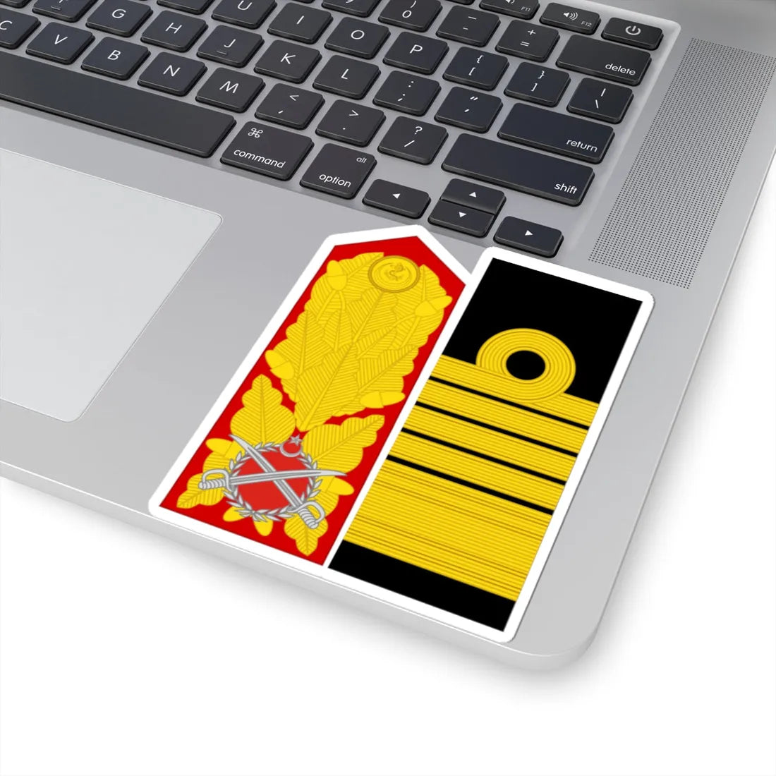 Turkey Navy OF 10 collected (Turkey) (Military Rank) STICKER Vinyl Kiss-Cut Decal - The Sticker Space