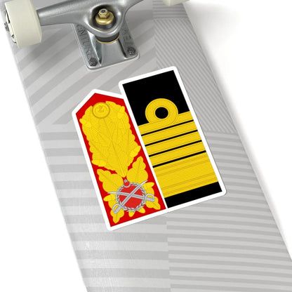 Turkey Navy OF 10 collected (Turkey) (Military Rank) STICKER Vinyl Kiss-Cut Decal - The Sticker Space