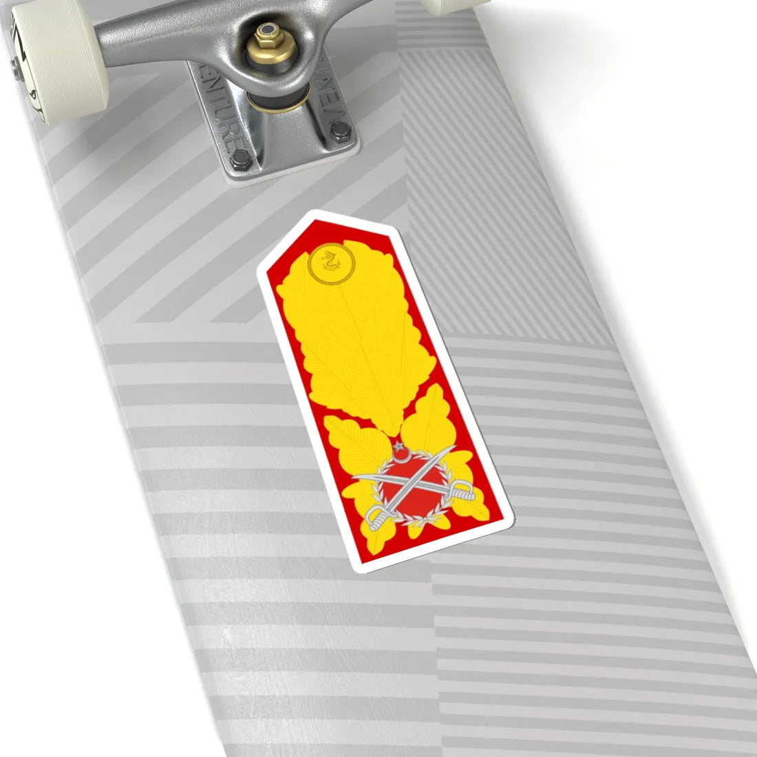 Turkey Navy OF 10 (Turkey) (Military Rank) STICKER Vinyl Kiss-Cut Decal - The Sticker Space