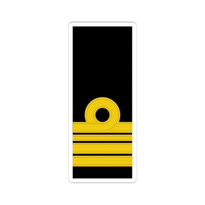 Turkey Navy OF 4 (Turkey) (Military Rank) STICKER Vinyl Kiss-Cut Decal 6 Inch White - The Sticker Space