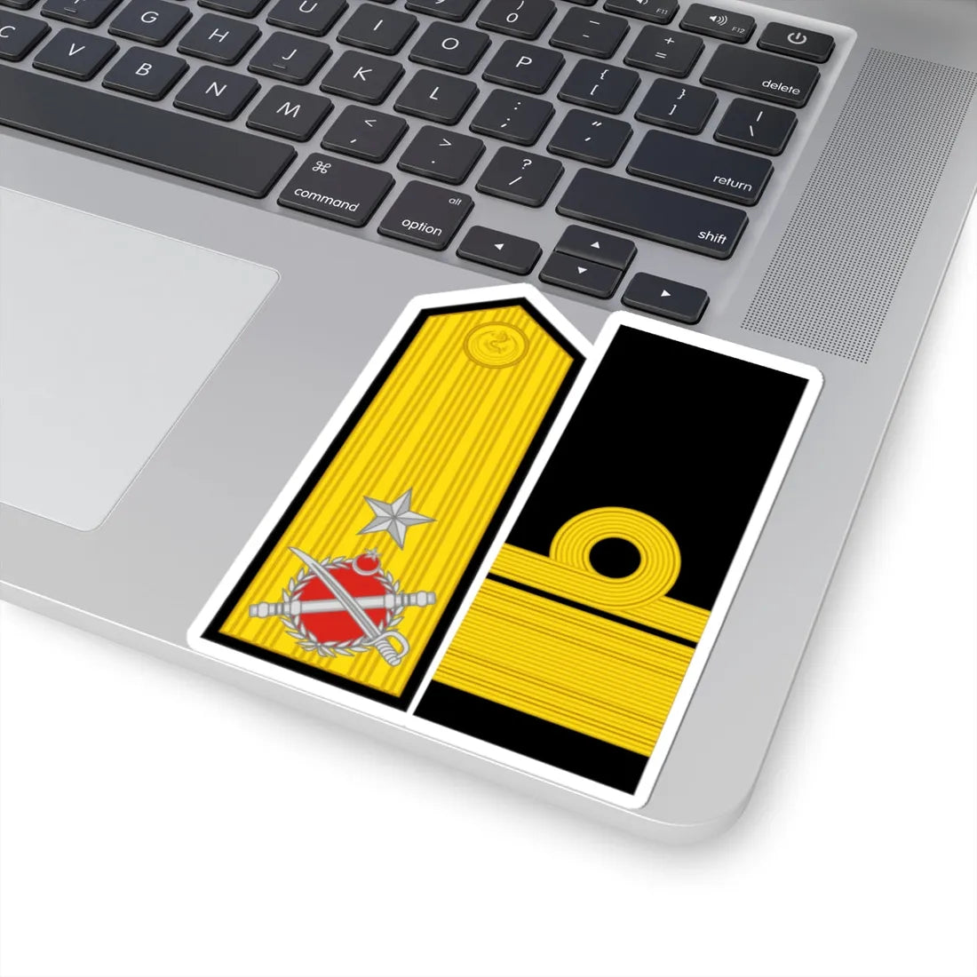 Turkey Navy OF 6 collected (Turkey) (Military Rank) STICKER Vinyl Kiss-Cut Decal - The Sticker Space