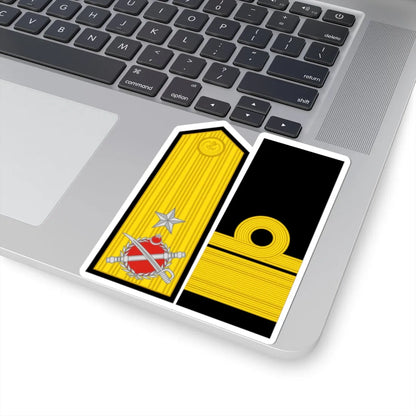 Turkey Navy OF 6 collected (Turkey) (Military Rank) STICKER Vinyl Kiss-Cut Decal - The Sticker Space