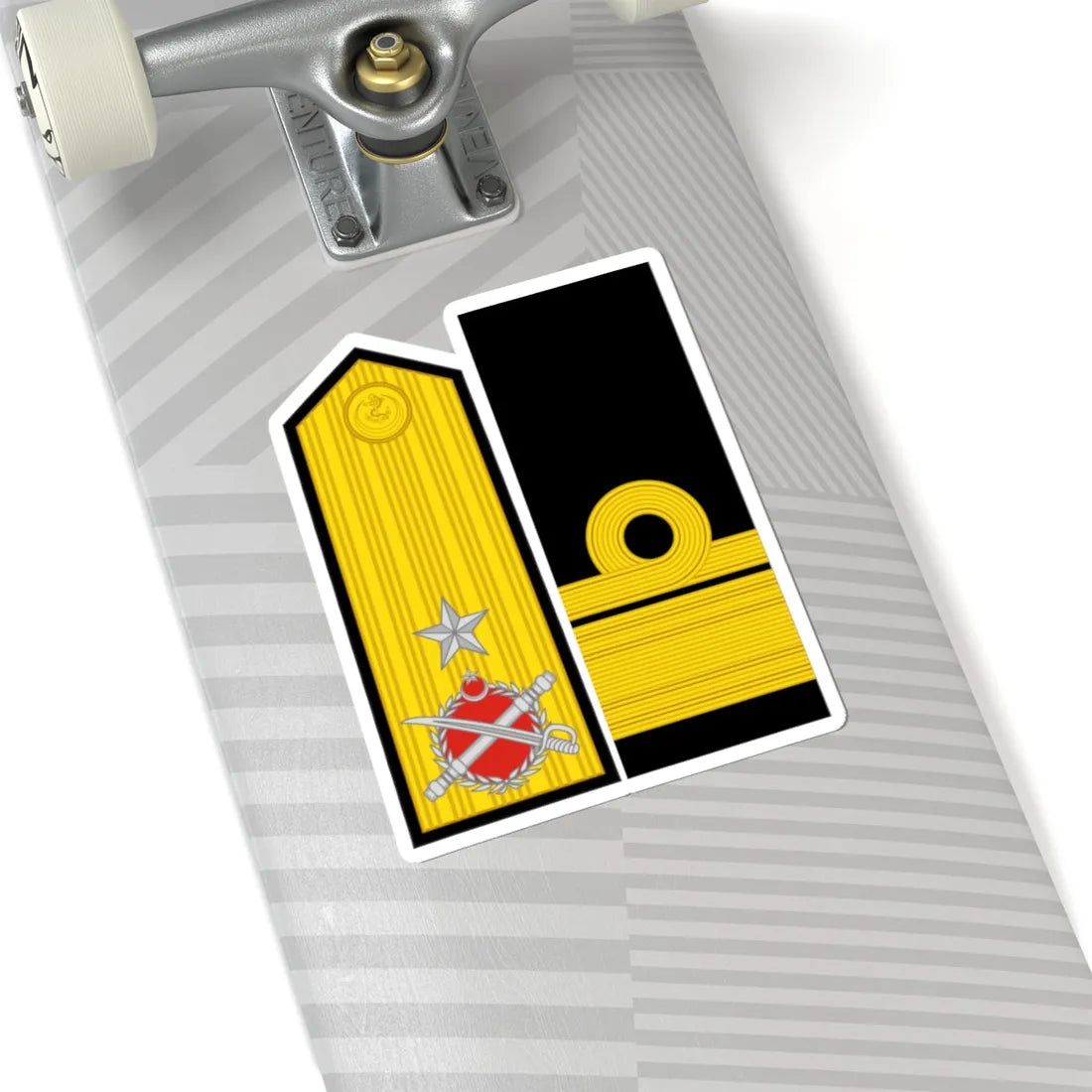 Turkey Navy OF 6 collected (Turkey) (Military Rank) STICKER Vinyl Kiss-Cut Decal - The Sticker Space