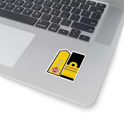 Turkey Navy OF 7 collected (Turkey) (Military Rank) STICKER Vinyl Kiss-Cut Decal - The Sticker Space