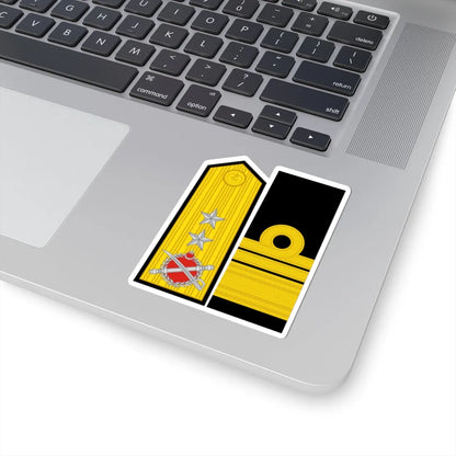 Turkey Navy OF 7 collected (Turkey) (Military Rank) STICKER Vinyl Kiss-Cut Decal - The Sticker Space