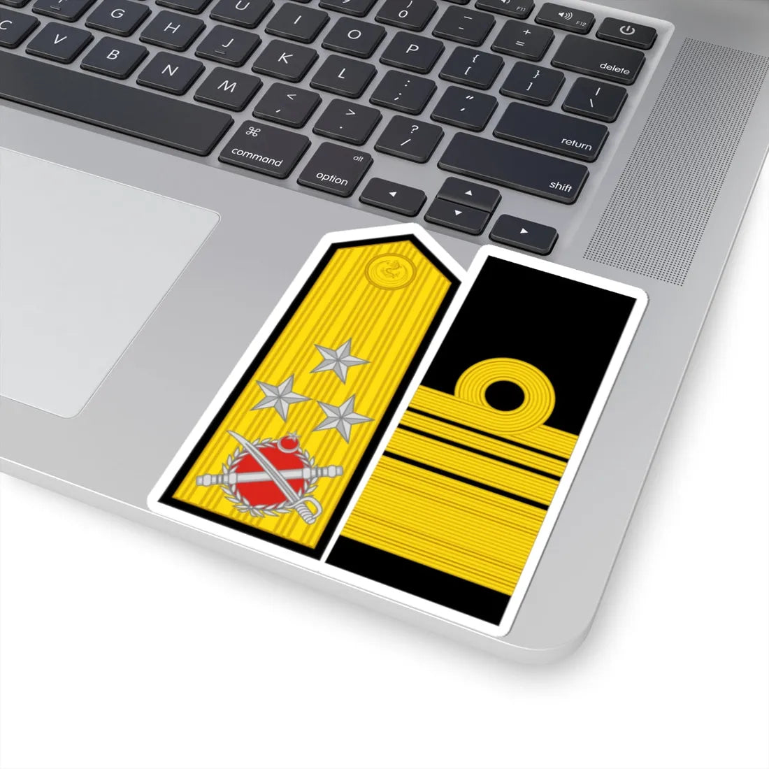 Turkey Navy OF 8 collected (Turkey) (Military Rank) STICKER Vinyl Kiss-Cut Decal - The Sticker Space