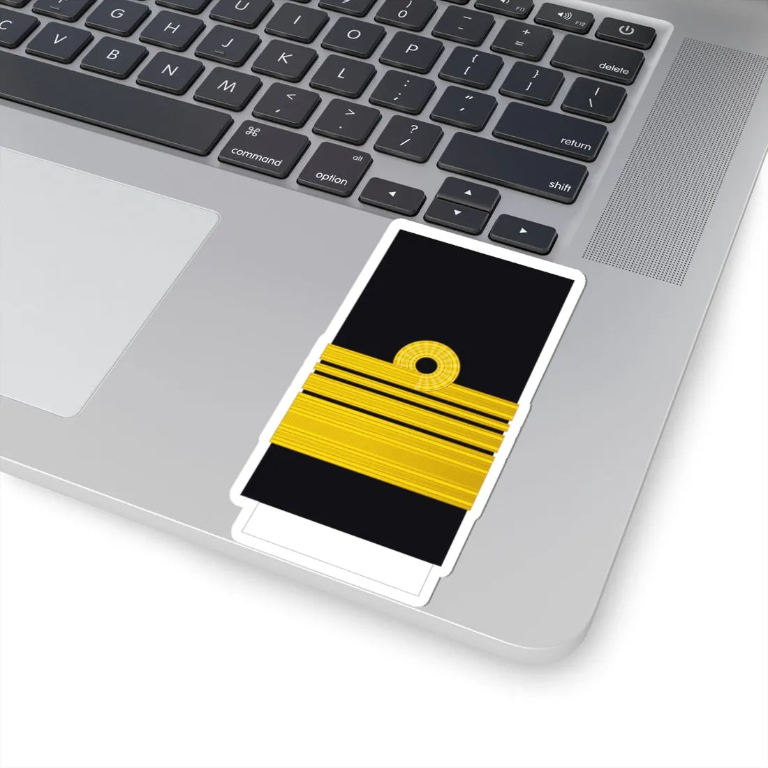 Turkey Navy OF 8 sleeve (Turkey) (Military Rank) STICKER Vinyl Kiss-Cut Decal - The Sticker Space