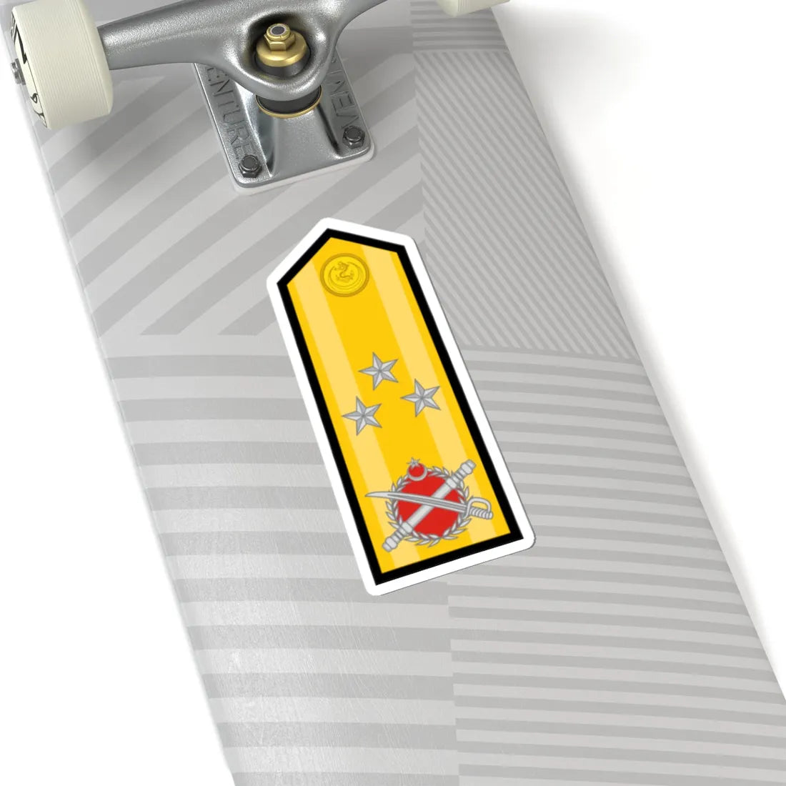 Turkey Navy OF 8 (Turkey) (Military Rank) STICKER Vinyl Kiss-Cut Decal - The Sticker Space