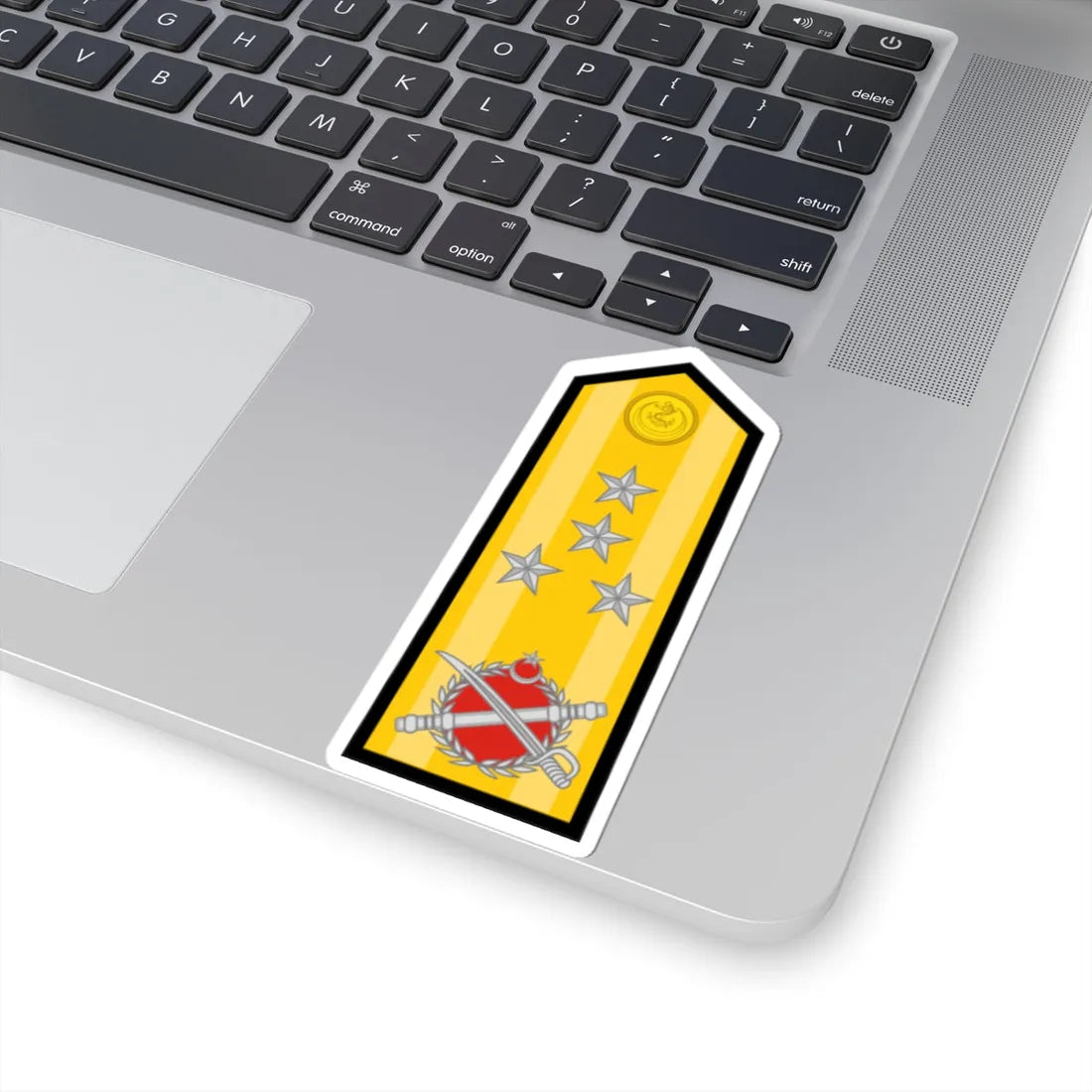 Turkey Navy OF 9 (Turkey) (Military Rank) STICKER Vinyl Kiss-Cut Decal - The Sticker Space