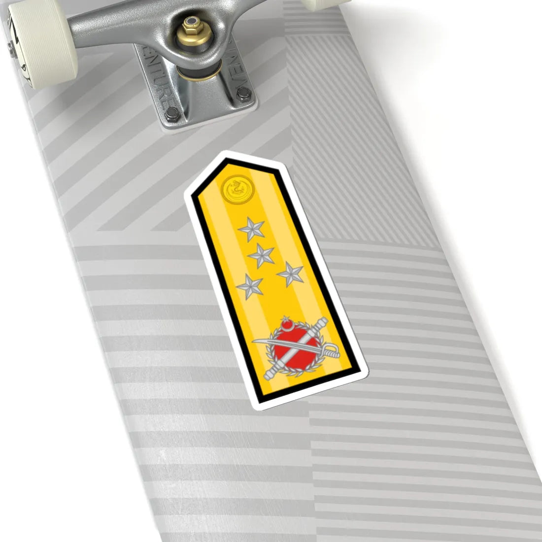 Turkey Navy OF 9 (Turkey) (Military Rank) STICKER Vinyl Kiss-Cut Decal - The Sticker Space