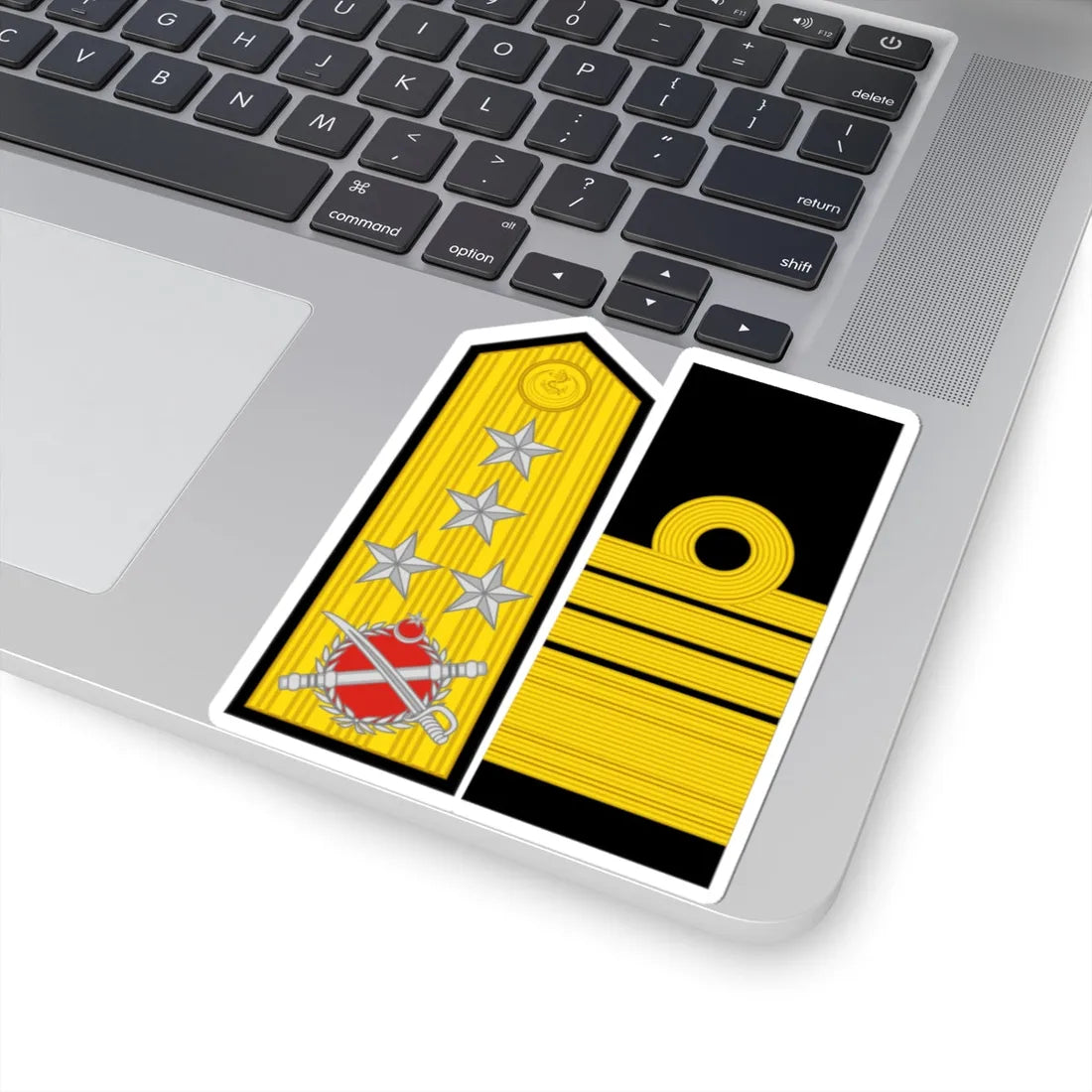 Turkey Navy OF 9a collected (Turkey) (Military Rank) STICKER Vinyl Kiss-Cut Decal - The Sticker Space