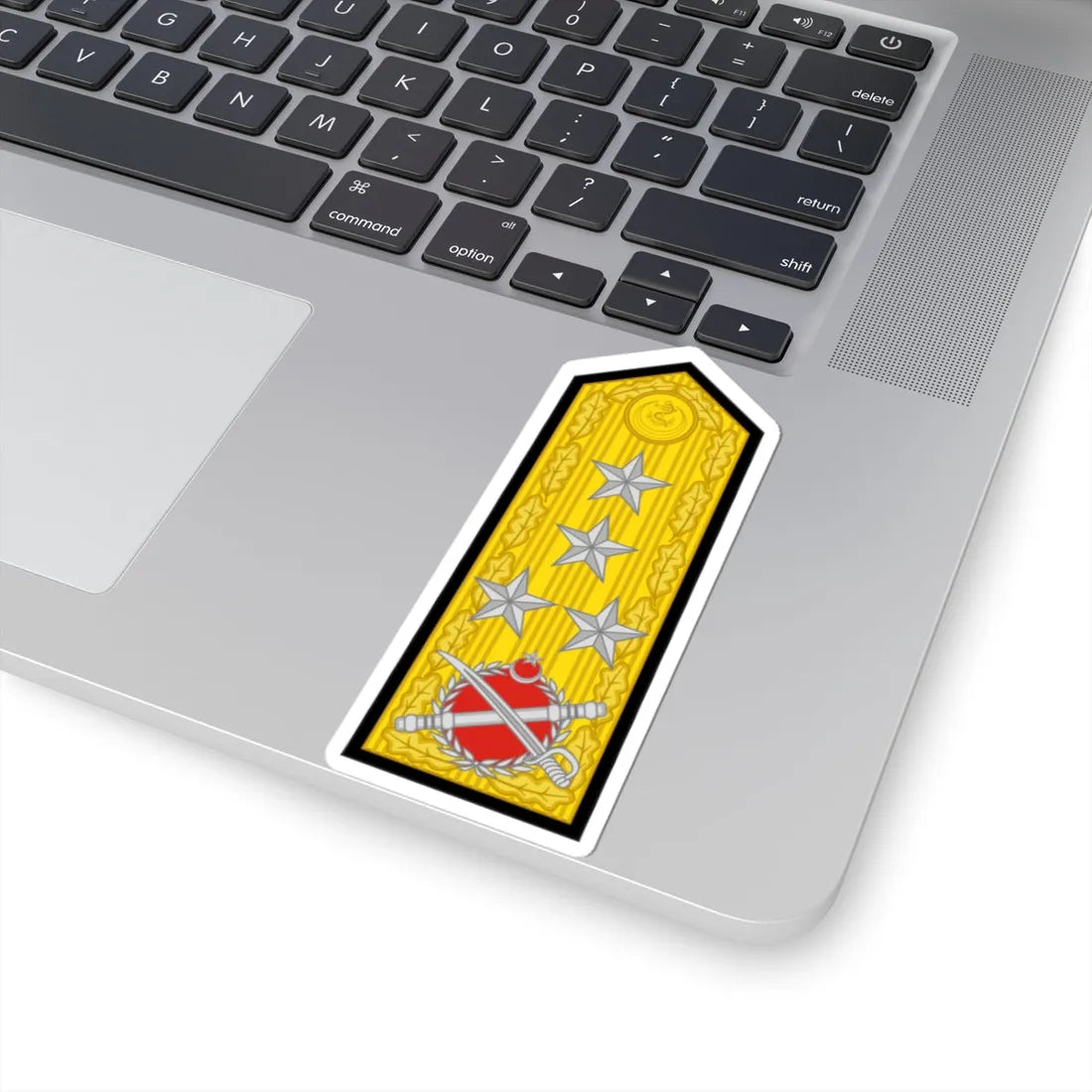 Turkey navy OF 9b (Turkey) (Military Rank) STICKER Vinyl Kiss-Cut Decal - The Sticker Space