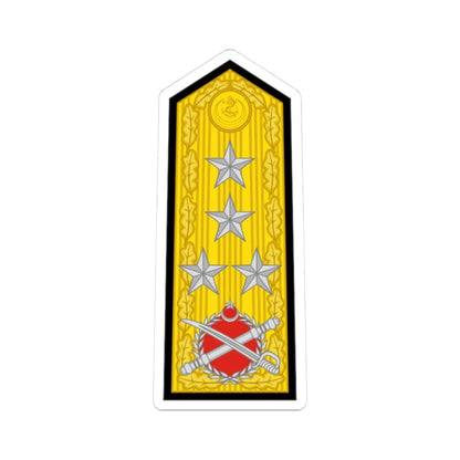 Turkey navy OF 9b (Turkey) (Military Rank) STICKER Vinyl Kiss-Cut Decal - The Sticker Space