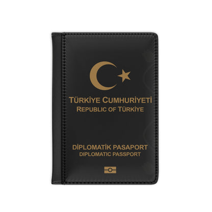 Turkish Passport (Diplomatic) - Passport Holder-3.9" x 5.8"-The Sticker Space