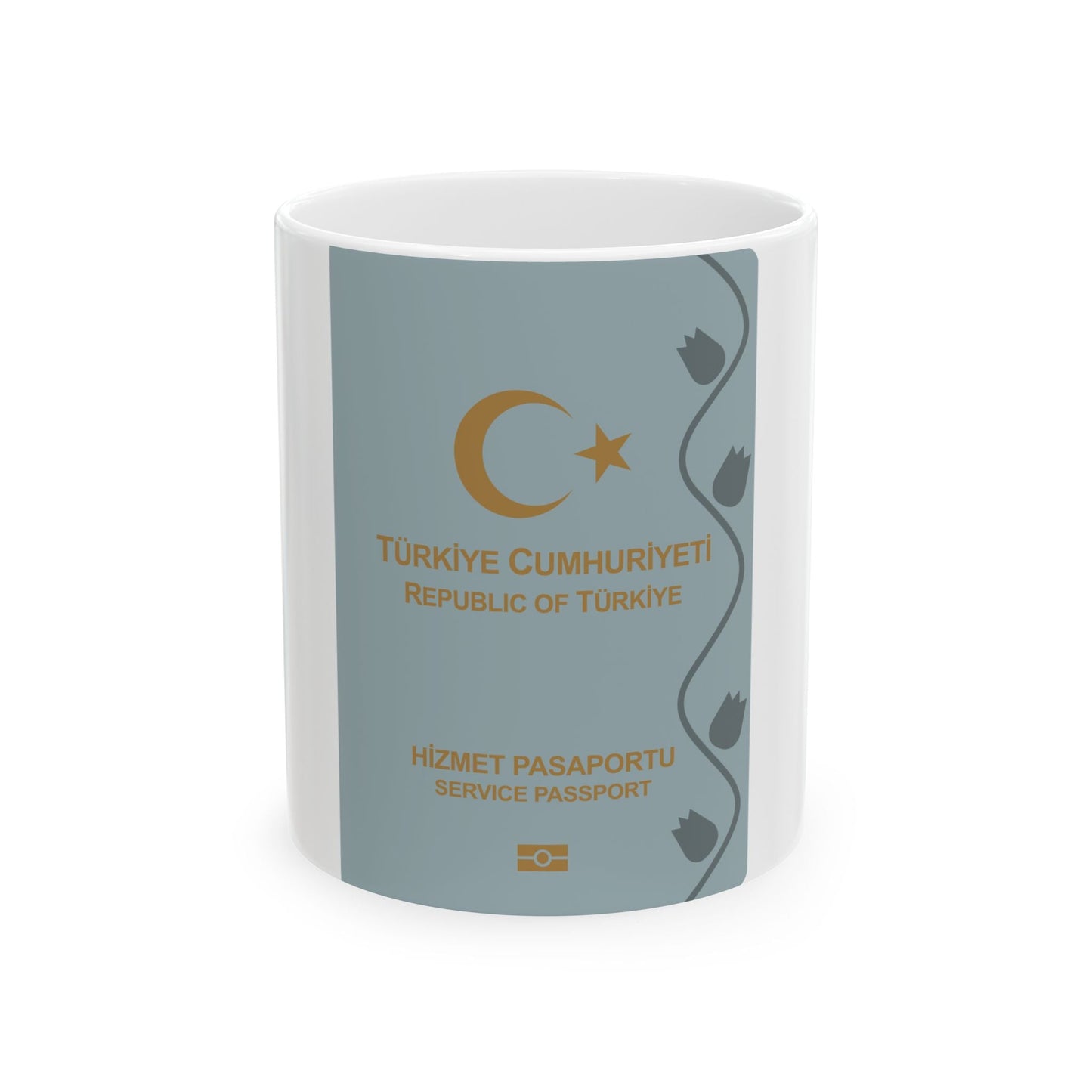 Turkish Passport (Service) - White Coffee Mug