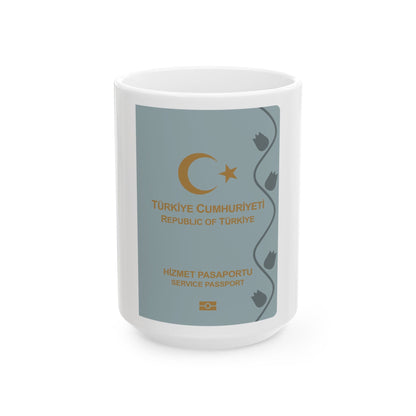 Turkish Passport (Service) - White Coffee Mug