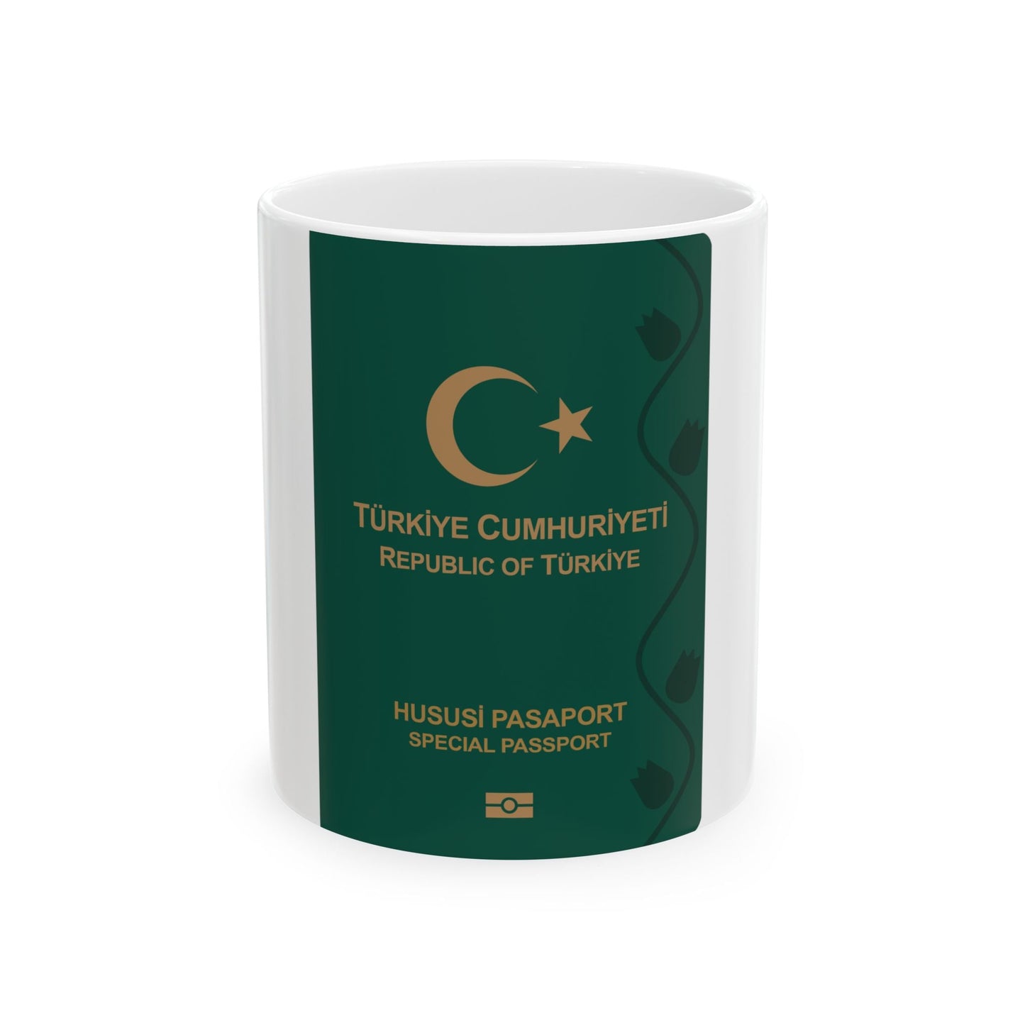 Turkish Passport (Special) - White Coffee Mug