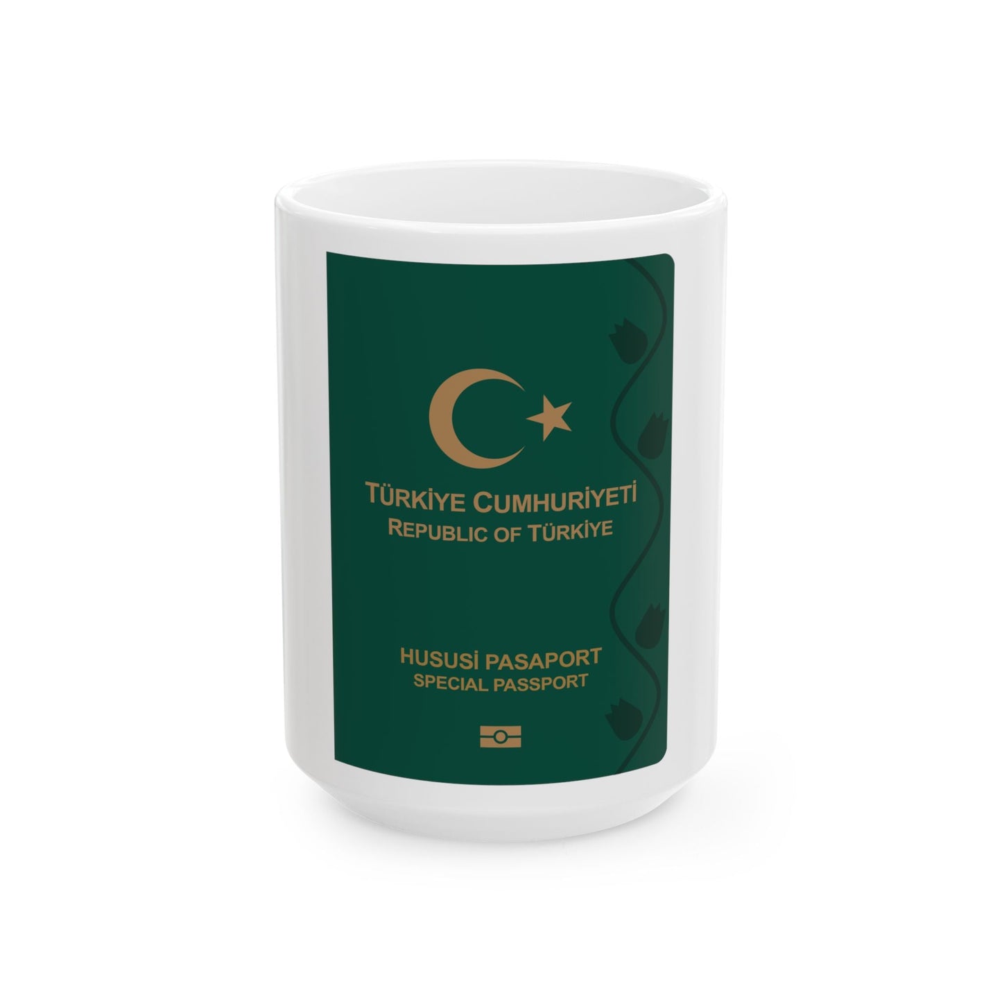 Turkish Passport (Special) - White Coffee Mug