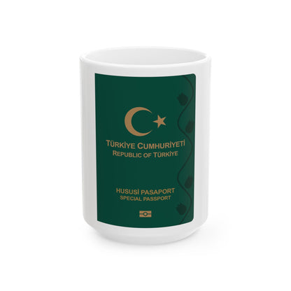 Turkish Passport (Special) - White Coffee Mug