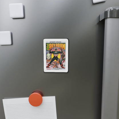 TURKISH SPIDER-MAN (3 DEV ADAM) 1973 Movie Poster - Refrigerator Magnet