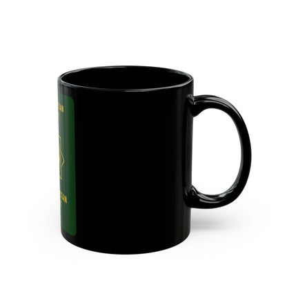 Turkmen Passport - Black Coffee Mug