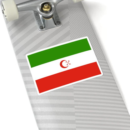 Turkmensahra Liberation Organization flag (Iran) STICKER Vinyl Kiss-Cut Decal - The Sticker Space