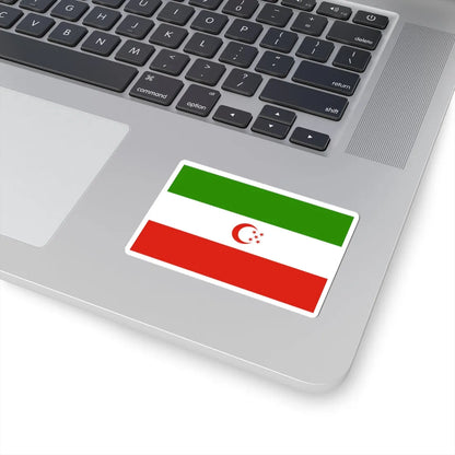 Turkmensahra Liberation Organization flag (Iran) STICKER Vinyl Kiss-Cut Decal - The Sticker Space