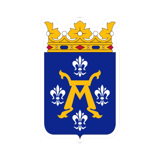 Turku.vaakuna (Finland) (Coat of Arms) STICKER Vinyl Kiss-Cut Decal 2 Inch White - The Sticker Space