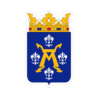 Turku.vaakuna (Finland) (Coat of Arms) STICKER Vinyl Kiss-Cut Decal 4 Inch White - The Sticker Space