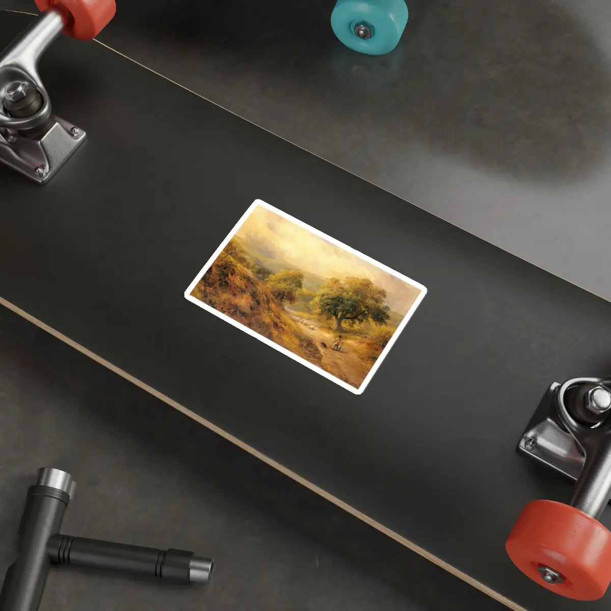 SKU:19092776385931536990 Sticker types:White Shape:Die-Cut Sizes:5" × 5"