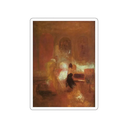 TURNER, Joseph Mallord William - 22 (Artwork) STICKER Vinyl Die-Cut Decal White Die-Cut 3 Inch - The Sticker Space