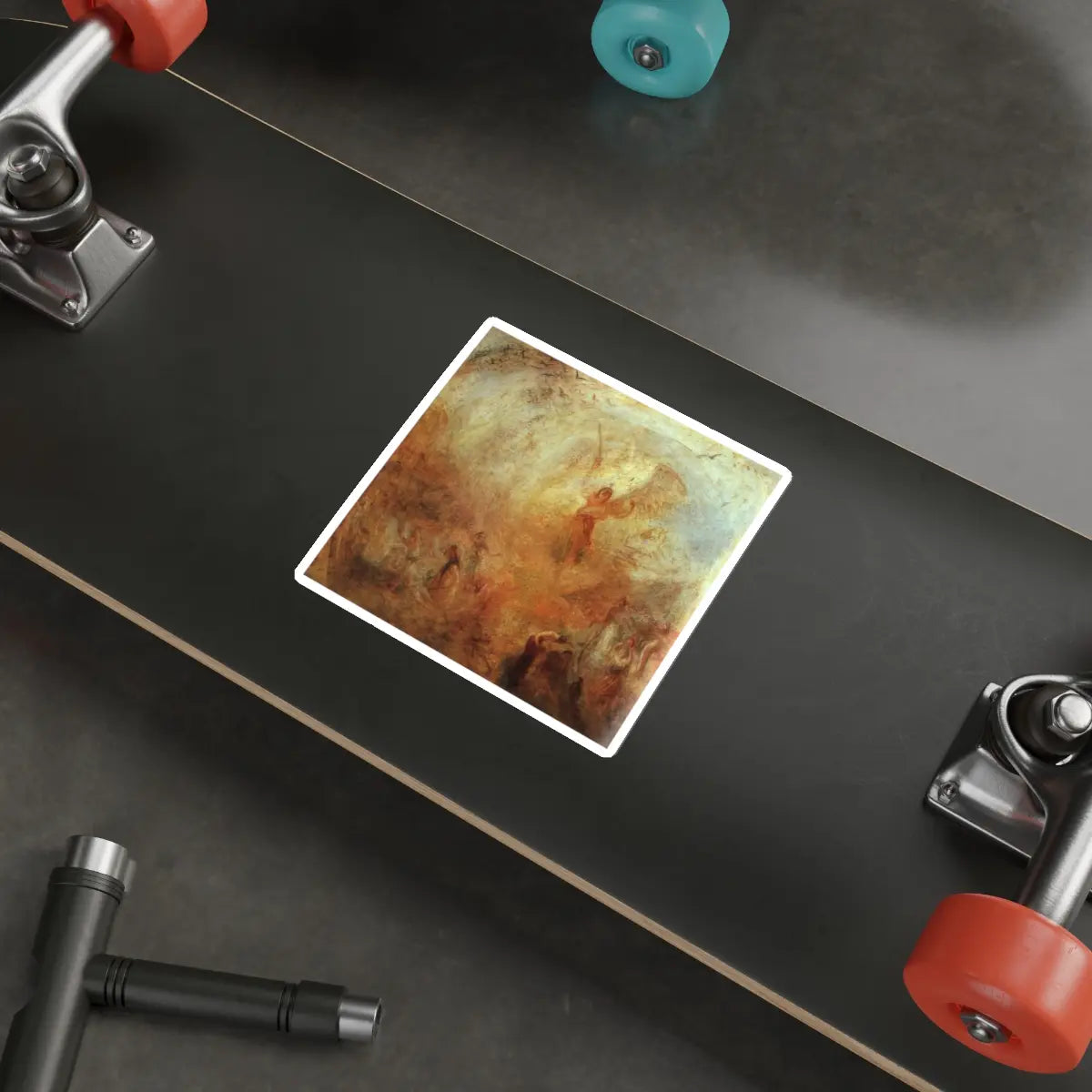SKU:12015773944679413958 Sticker types:White Shape:Die-Cut Sizes:5" × 5"