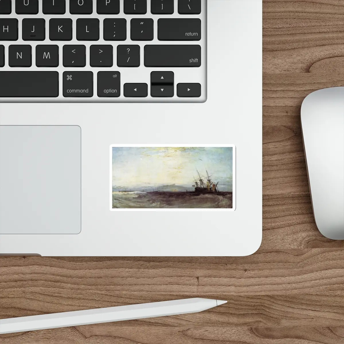 SKU:21277188158529466337 Sticker types:White Shape:Die-Cut Sizes:4" × 4"