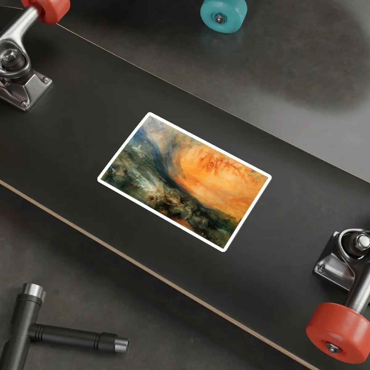SKU:24570595535471165848 Sticker types:White Shape:Die-Cut Sizes:6" × 6"