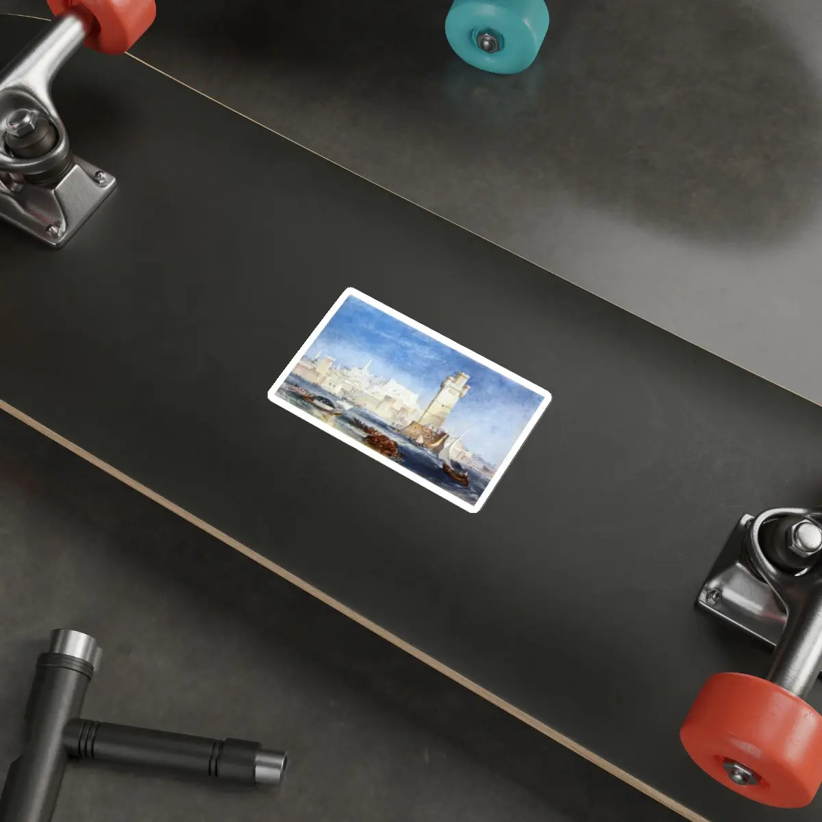 SKU:12693957170179680901 Sticker types:White Shape:Die-Cut Sizes:4" × 4"