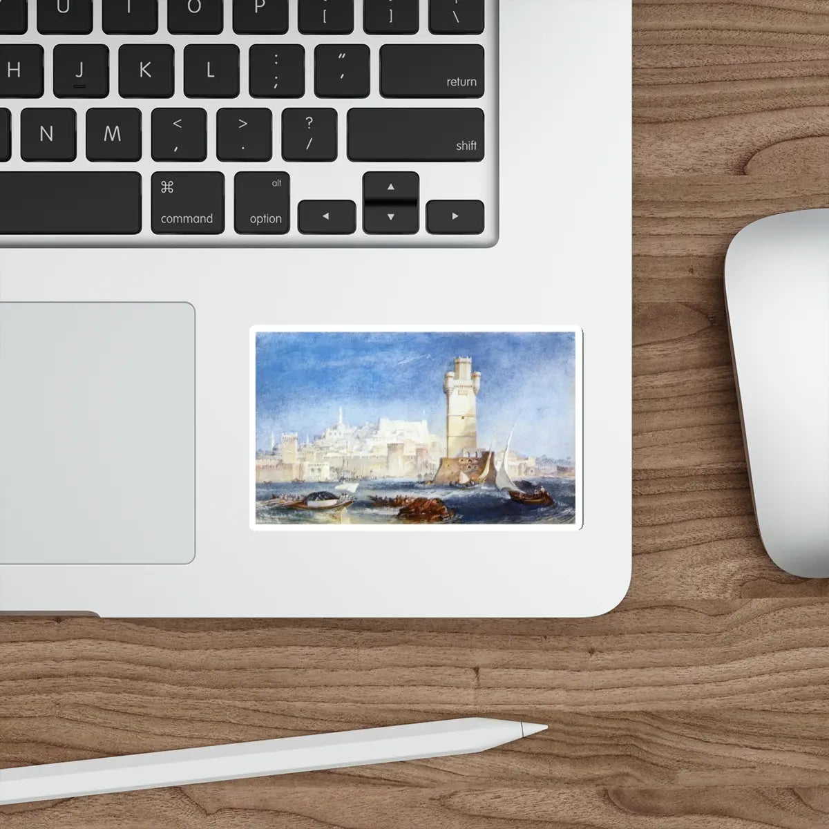 SKU:12693957170179680901 Sticker types:White Shape:Die-Cut Sizes:4" × 4"