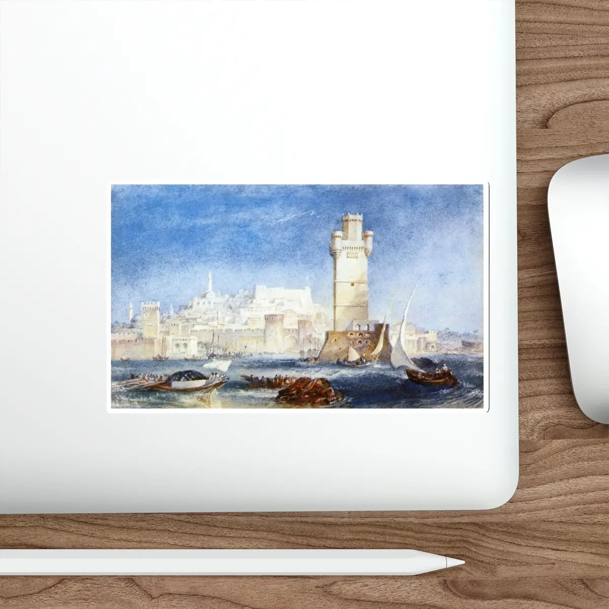 SKU:20249322549365854000 Sticker types:White Shape:Die-Cut Sizes:6" × 6"