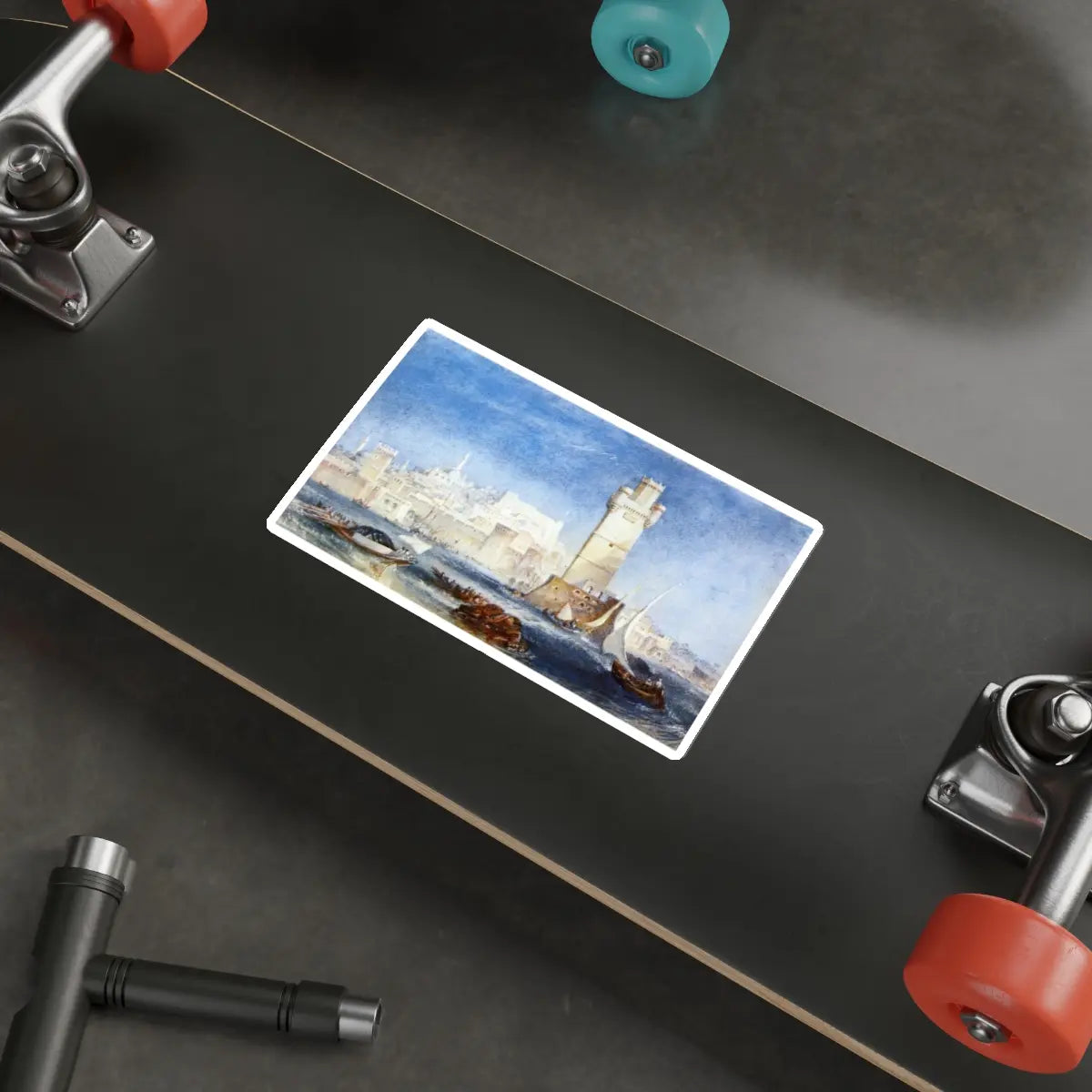 SKU:20249322549365854000 Sticker types:White Shape:Die-Cut Sizes:6" × 6"