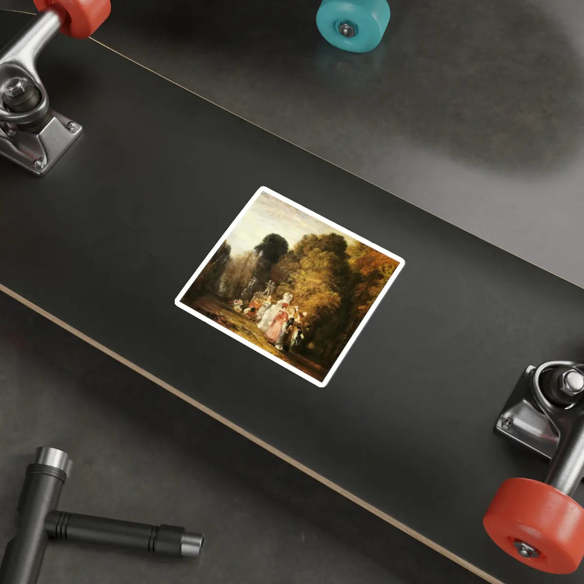 SKU:75038505184498851479 Sticker types:White Shape:Die-Cut Sizes:4" × 4"